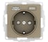 Розетка Systeme Electric Atlasdesign 16а c 2 usb a+c, 5в/2,4а/3,0а, 2x5в/1,5а, механизм, шампань ATN000532 1