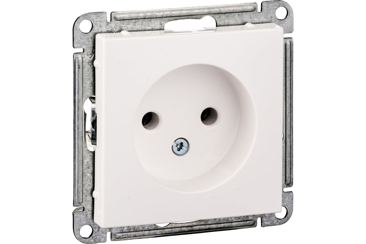 Розетка Systeme Electric W59 без заземления, без шторок, 16а, механизм ...