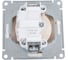 Розетка Systeme Electric W59 без заземления, без шторок, 16а, механизм, слоновая кость RS16-153-2-86 3