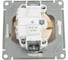 Розетка Systeme Electric W59 с заземлением без шторок, 16а, механизм, слоновая кость RS16-154-2-86 3