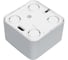 Двойная розетка: компьютерная rj45, кат.5e + телефонная rj11 Systeme Electric Blanca о/у, изол.пл., алюминий BLNIA045113 5