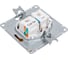 Механизм двойной розетки Systeme Electric Glossa rj11+rj45, категория 5e, дерево дуб GSL000585 4