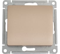 Механизм выключателя Systeme Electric Glossa нажимная кнопка, сх.1, 10ах, титан GSL000415