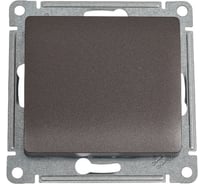 Механизм выключателя Systeme Electric Glossa нажимная кнопка, сх.1, 10ах, графит GSL001315