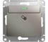 Механизм карточного выключателя Systeme Electric Glossa 10ax, платина GSL001269 1
