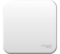 1-клавишный выключатель Systeme Electric Blanca открытой установки (cх.1) металлическая пластина, 10а, 250b, белый BLNVA101021