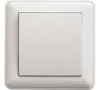 1-клавишный переключатель Systeme Electric W59, 10ах, в сборе, белый VS610-156-18