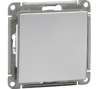 Механизм 1-клавишного выключателя Systeme Electric W59 10ах, матовый хром VS110-154-5-86