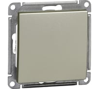 Механизм 1-клавишного выключателя Systeme Electric W59 10ах, шампань VS110-154-4-86