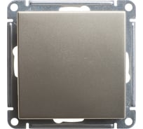Механизм 1-клавишного переключателя Systeme Electric W59 10ах, матовый хром VS610-156-5-86