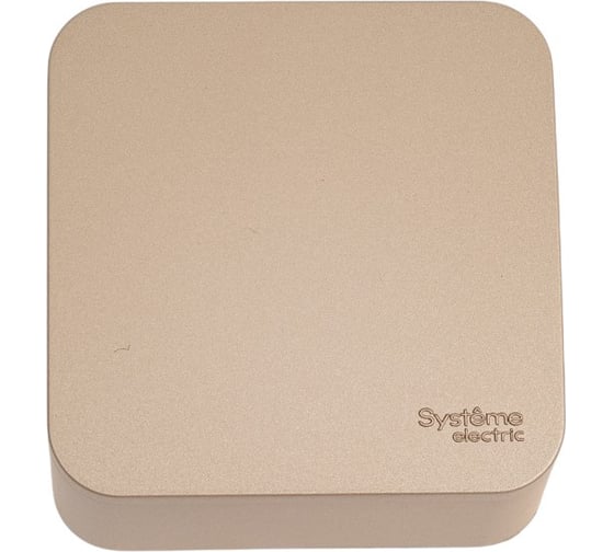 1-клавишный выключатель Systeme Electric Blanca открытой установки (cх.1), 10а, 250b, титан BLNVA101004 1