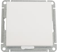 1-клавишный переключатель Systeme Electric W59 aqua, 10ах, ip44, механизм, белый VS610-156B-1-86