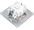 1-клавишный переключатель Systeme Electric W59 aqua, 10ах, ip44, механизм, слоновая кость VS610-156B-2-86 5