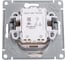 1-клавишный переключатель Systeme Electric W59 aqua, 10ах, ip44, механизм, слоновая кость VS610-156B-2-86 8