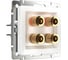 Акустическая розетка WERKEL W1185001/ белый a051376 1