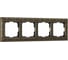 Рамка на 4 поста WERKEL W0041512/ Antik бронза a050939 1