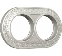 Рамка на 2 поста WERKEL WL70-frame-02/ жемчужный a037886