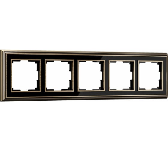 Рамка на 5 постов WERKEL WL17-Frame-05/ бронза a037691