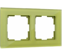 Рамка на 2 поста WERKEL WL01-Frame-02 / фисташковый a036588