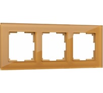 Рамка на 3 поста WERKEL WL01-Frame-03 / бронзовый a036584