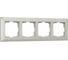 Рамка на 4 поста WWERKEL L07-Frame-04/ жемчужный a031785 1