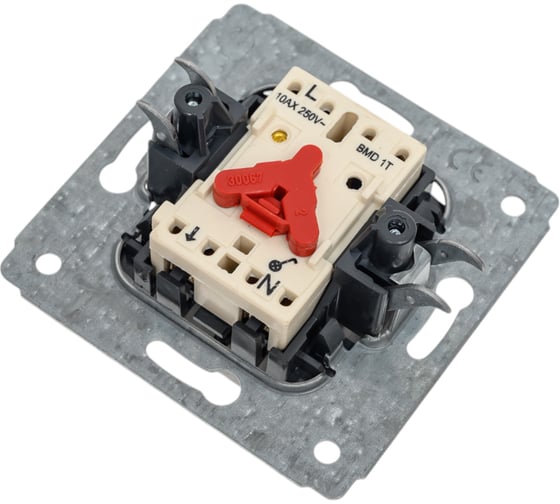 Выключатель Legrand CAR 773610 с подсветкой, 10АX, белый