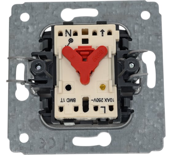 Выключатель Legrand CAR 773610 с подсветкой, 10АX, белый