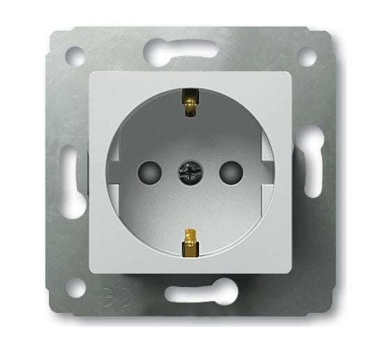 Розетка Legrand Cariva 2К+3 с защитными шторками 16 А 250 В~ белый 773621