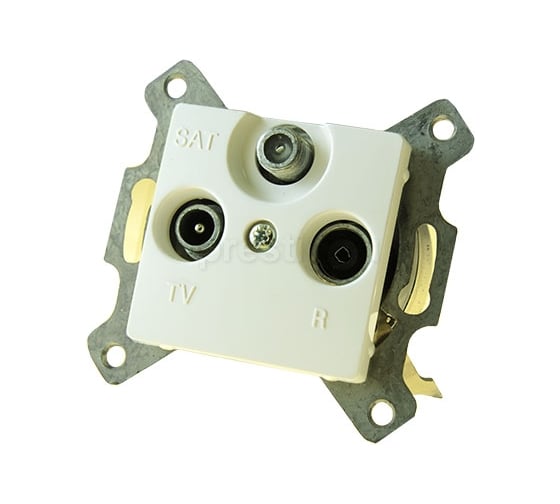 Проходная розетка TV-FM-SAT БЕЛ CAR Legrand 773636 1