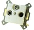 Проходная розетка TV-FM-SAT БЕЛ CAR Legrand 773636 1