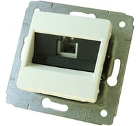 Телефонная розетка Legrand Cariva RJ11 4 контакта 1 выход White 773638