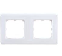 Рамка Legrand Cariva 2 поста горизонтальный/вертикальный монтаж белый 773652
