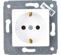 Розетка Legrand Cariva 2К+3 немецкий стандарт 16 А 250 В~ белый 773659
