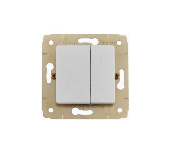 Кнопочный светорегулятор Legrand Cariva 40-600 В/ВА 50 Гц слоновая кость 773715