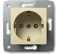 Розетка Legrand Cariva 2К+3 с защитными шторками 16 А 250 В~ слоновая кость 773721