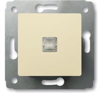 Проходной переключатель Legrand Cariva слоновая кость с подсветкой 10 АX 773726