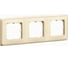 Рамка Legrand Cariva 3 поста горизонтальный/вертикальный монтаж слоновая кость 773753 2