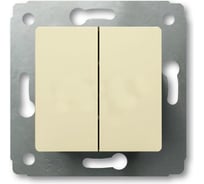 Двухклавишный выключатель 10 AX Слоновая Кость CAR Legrand 773758