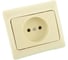 Розетка Legrand KPT 782140 б/з, 2К, 16AX, слоновая кость 1