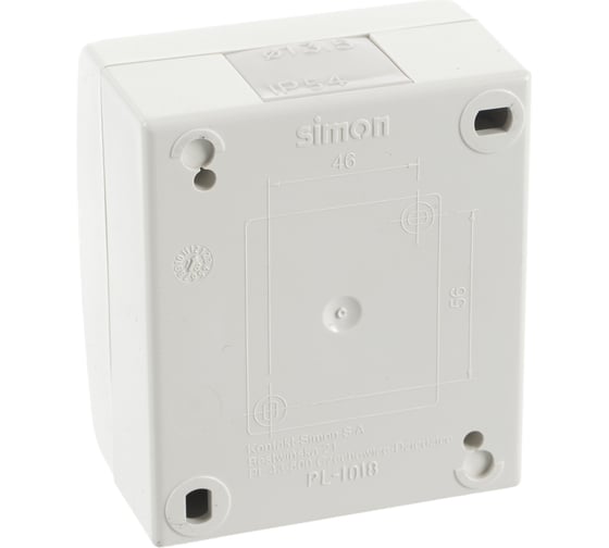 Выключатель IP54, Слоновая кость Simon 1594101-031
