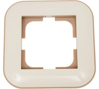 1-постовая рамка OVIVO Loft крем/крафт 404-020006-096