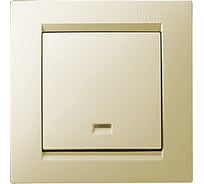 Выключатель с подсветкой, слоновая кость Simon 1590104-031