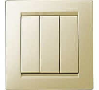 Трехклавишный выключатель, слоновая кость Simon 1590391-031