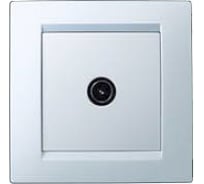 Одиночная TV розетка, белая Simon 1590475-030