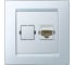 Компьютерная розетка RJ-45, белая Simon 1590598-030 1