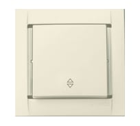 Проходной выключатель, металлик (шампань) 34201-34