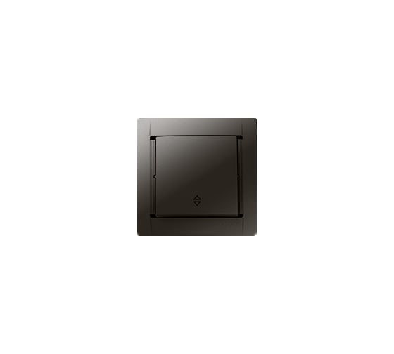 Проходной выключатель, графит Simon 34201-38