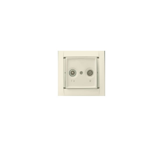 Оконечная розетка R-TV, слоновая кость Simon 34488-31 1
