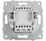 1-клавишный выключатель OVIVO Loft дымчатый 600-000211-200 3