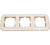 3-постовая рамка OVIVO Loft крем/крафт 404-020006-227